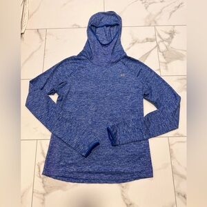 Women’s Nike dri fit hooded shirt. Medium